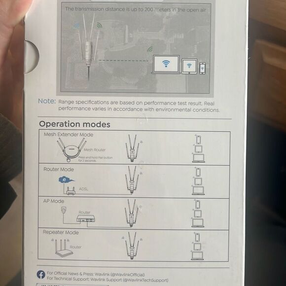 ✨AC1200 Outdoor WiFi Range Extender✨ - Picture 7 of 8
